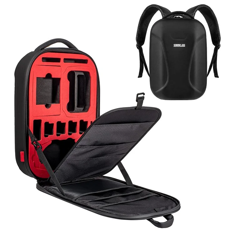 STARTRC M3 1124019 Pour DJI Mavic 3 / Mavic 3 Pro / Mavic 3 Classic Sac à dos en cuir PU + EVA Accessoires pour drone Sac de transport