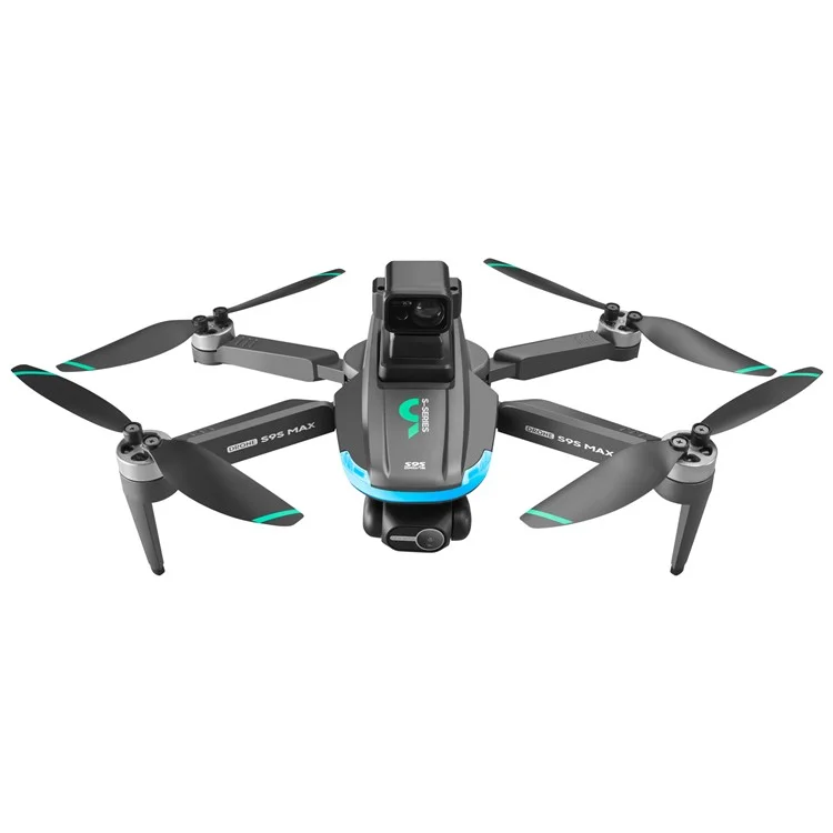 Câmera S9S 2.7K 5G 2 Eixo Gimbal Evitar o Drone Sem Escova, Com 2 Bateria