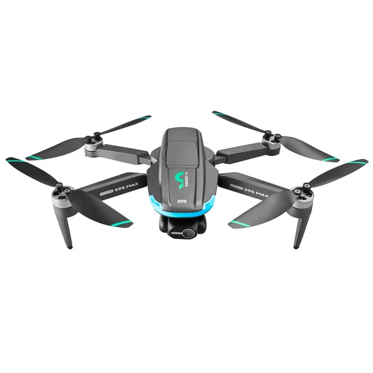 S9S 2.7K Camera Remote Control 5G 2 Axis Gimbal ELS Brushless Drone, con 3 batterie