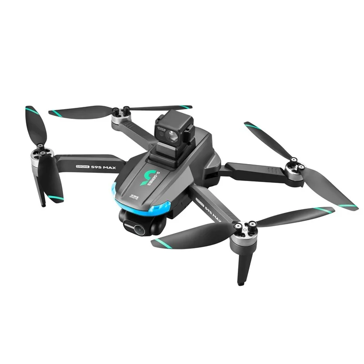 S9S 2,7k Camera 5G 2 Axe Gimbal ELS Système de Stabilisation Drone Sans Balais, Avec 1 Batterie