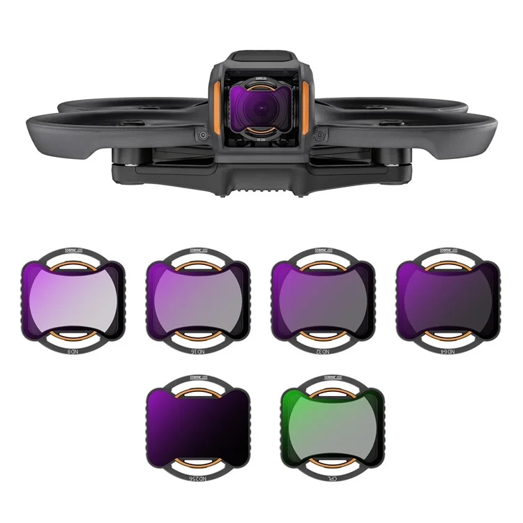 STARTRC 1139693 Grossiste 6PCS Filtre Objectif pour DJI Avata 2 RC Drone CPL ND Filtres