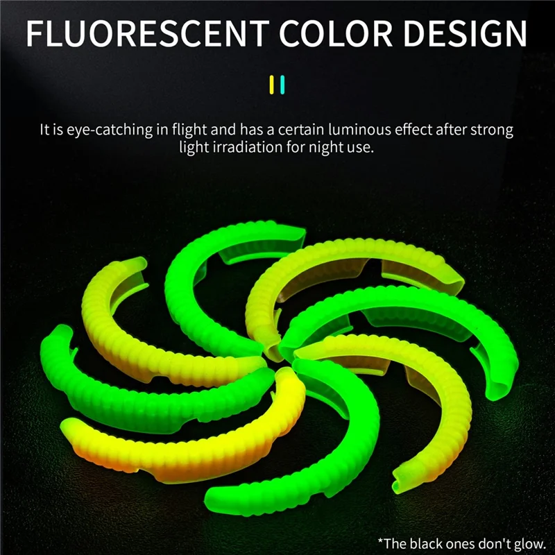 STARTRC 4Pcs Drone Propeller Guard for DJI Avata 2 Anti-collision Protection Rings - Fluorescent Green