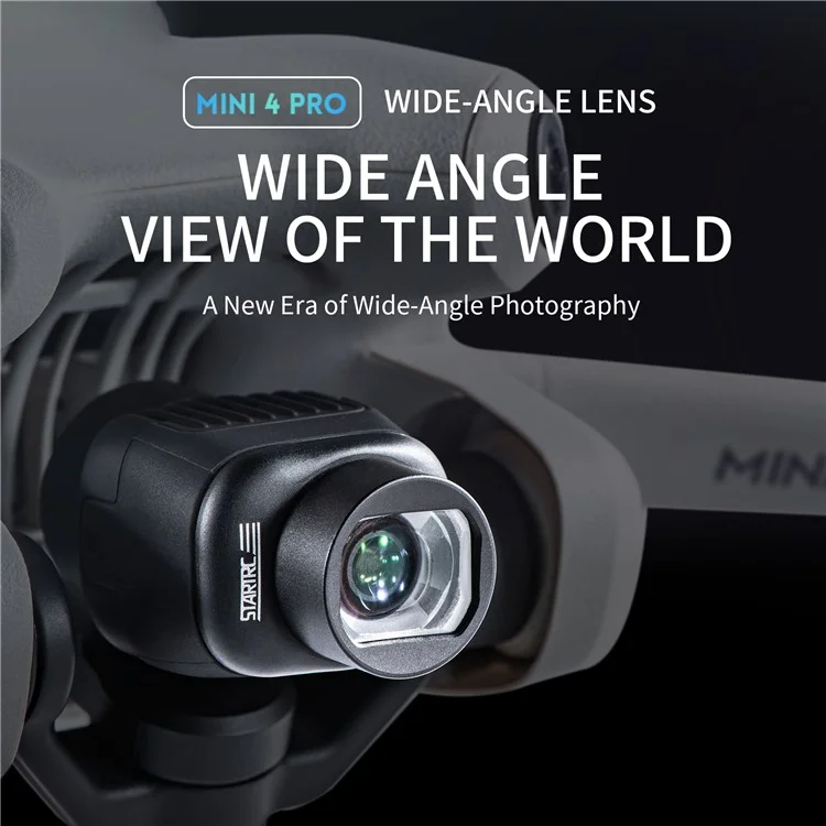 STARTRC 1136999 Para DJI Mini 4 Pro RC Drone Lens Wide-Angle Glass Lens Replacement