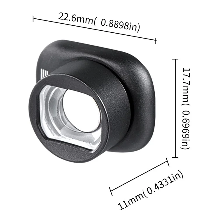 STARTRC 1136999 Para DJI Mini 4 Pro RC Drone Lens Wide-Angle Glass Lens Replacement