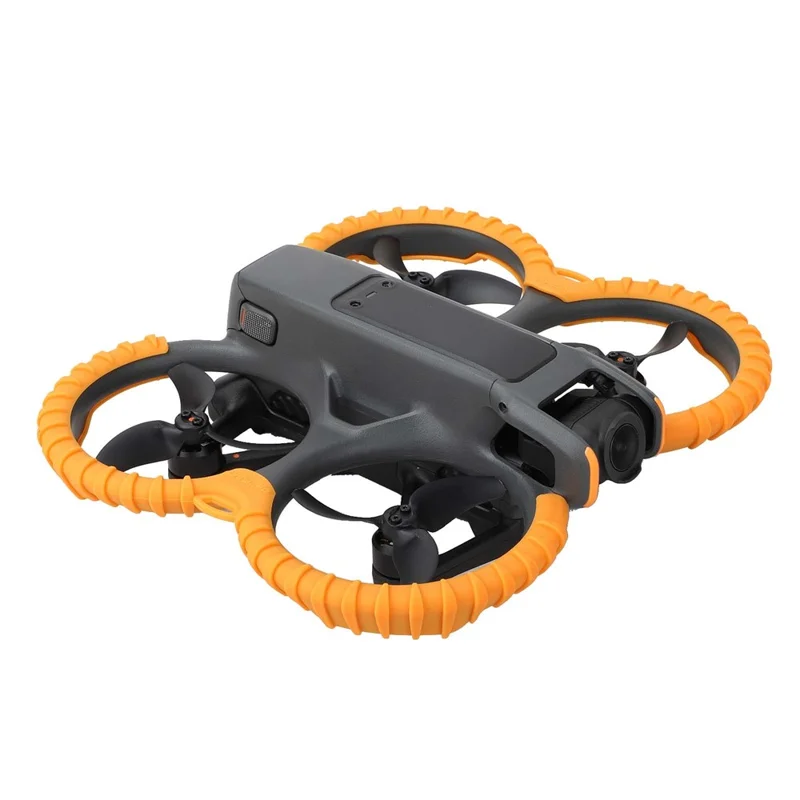 SUNNYLIFE AT2-KC820 For DJI Avata 2 2Pcs / Set Anti-collision Drone Propeller Blade Guard TPU Protection Rings - Orange