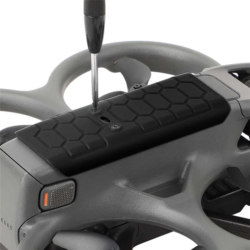 SUNNYLIFE AT2-P821 For DJI Avata 2 RC Drone Backside Protector Plastic Case Cover - Red