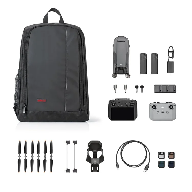 Startrc 1110299 Backpack in Nylon Impermeabile Per il Trasporto di Accumulo di Droni DJI Mavic 3