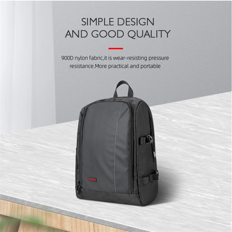 Startrc 1110299 Backpack in Nylon Impermeabile Per il Trasporto di Accumulo di Droni DJI Mavic 3
