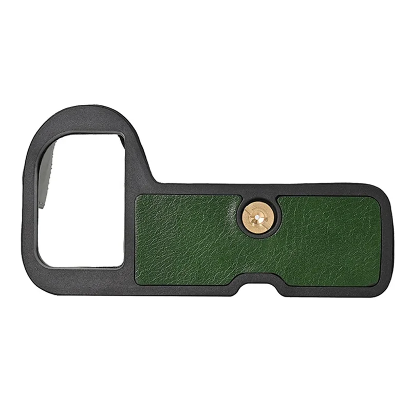 For Nikon Z 6 / Z 6 II Textured Leather Camera Bag Bottom Case Easy to Replace Battery - Green