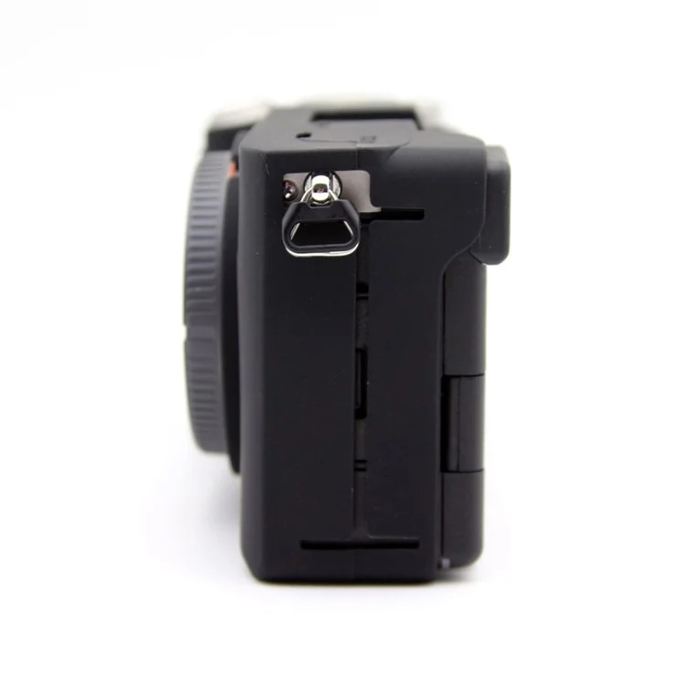 Para Sony A7CR / A7C II Anti-Slip Silicone Protective Case Dust-Proof Camera Cover - Preto