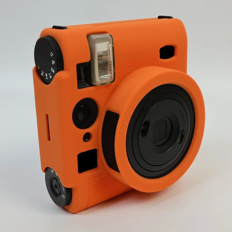 Silicone Case for Fujifilm Instax Mini 99 Camera Protective Sleeve - Orange