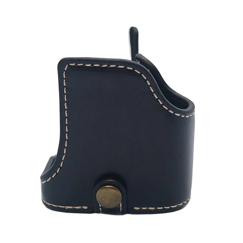 For Sony A7C II PU Leather Camera Bottom Cover Half Body Case with Screw - Black