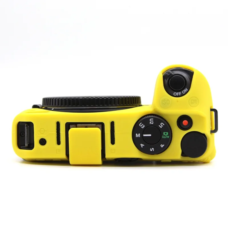For Nikon Z 30 Camera Silicone Case Anti-Slip Glossy Surface Protective Cover - Yellow