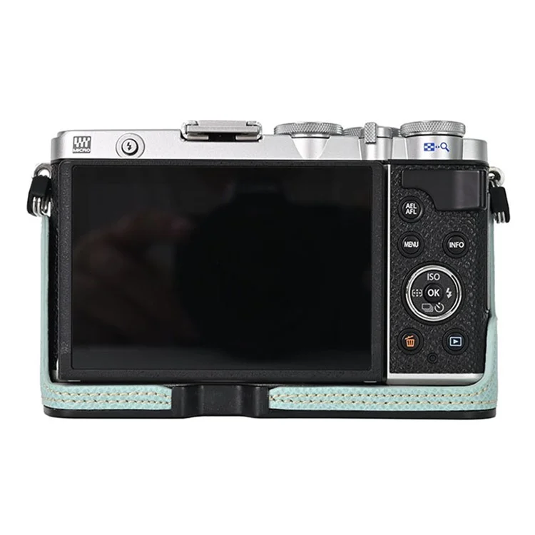 Pour le Boîtier de Caméra Elympus PEN E-P7 - Bébé Bleu