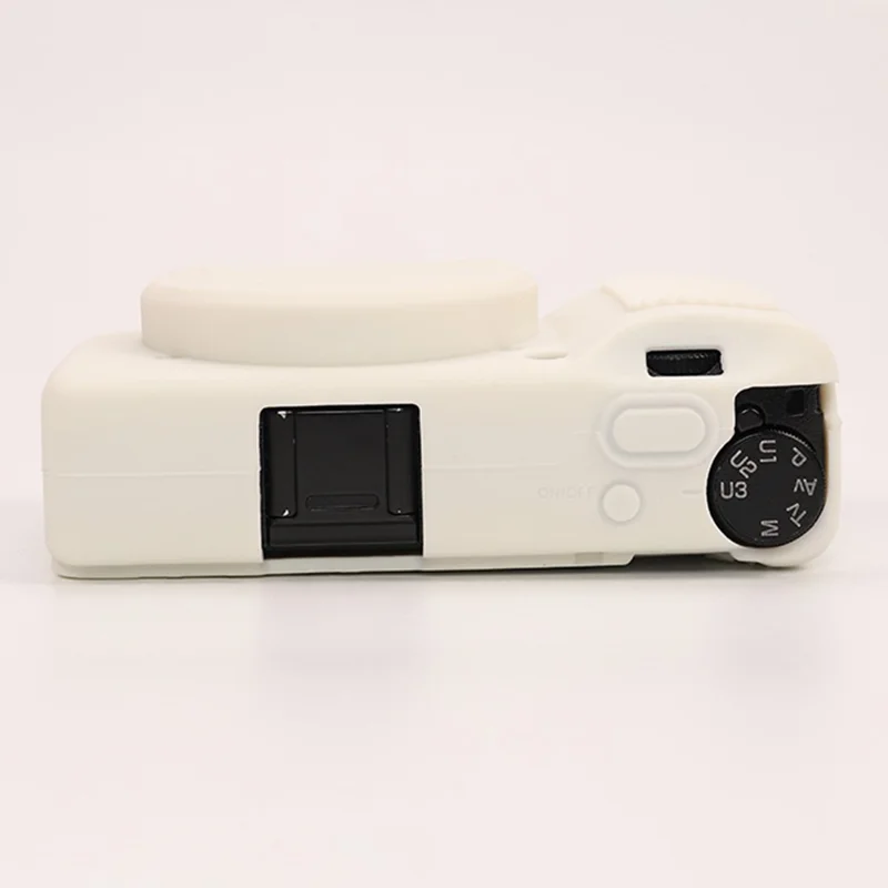 For Ricoh GR IIIx  /  GR III Camera Cover Anti-Scratch Silicone Protective Case - Misty White