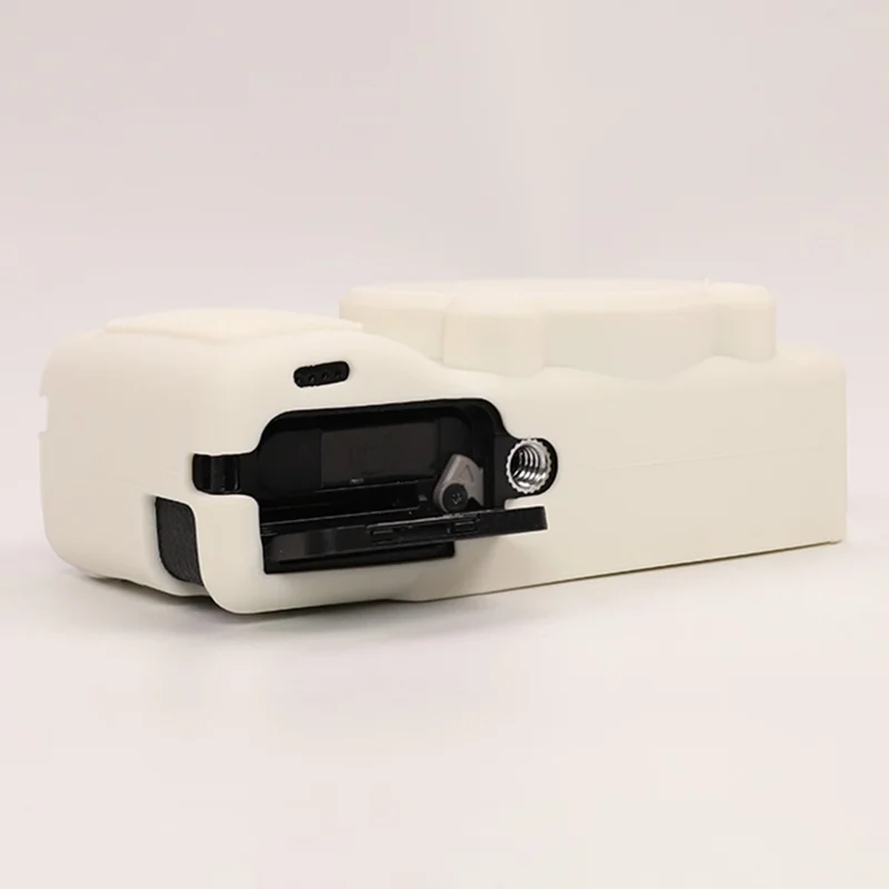 For Ricoh GR IIIx  /  GR III Camera Cover Anti-Scratch Silicone Protective Case - Misty White