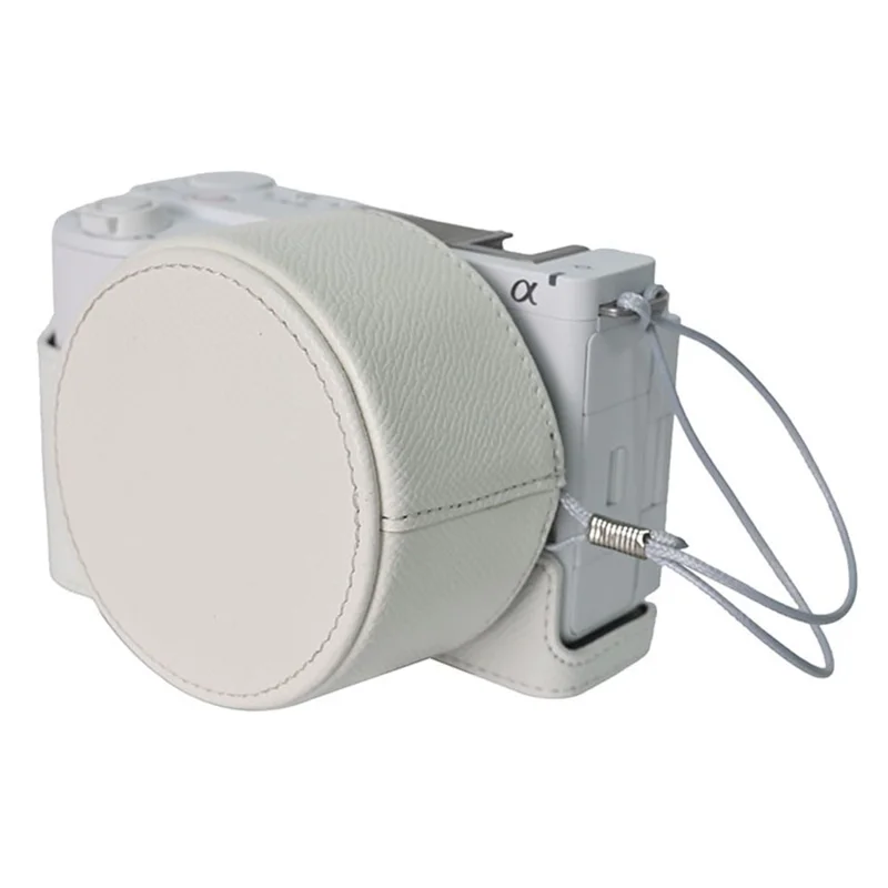 For Sony ZV-E10 II Camera Case Detachable Battery Palm Lines Textured Camera Base with Lens Cap - White

Custodia per fotocamera Sony ZV-E10 II con batteria staccabile, base della fotocamera con texture a linee palmari e coperchio dell'obiettivo - Bianco
