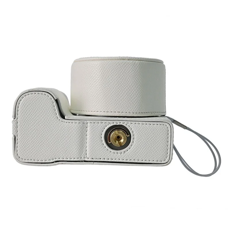 For Sony ZV-E10 II Camera Case Detachable Battery Palm Lines Textured Camera Base with Lens Cap - White

Custodia per fotocamera Sony ZV-E10 II con batteria staccabile, base della fotocamera con texture a linee palmari e coperchio dell'obiettivo - Bianco