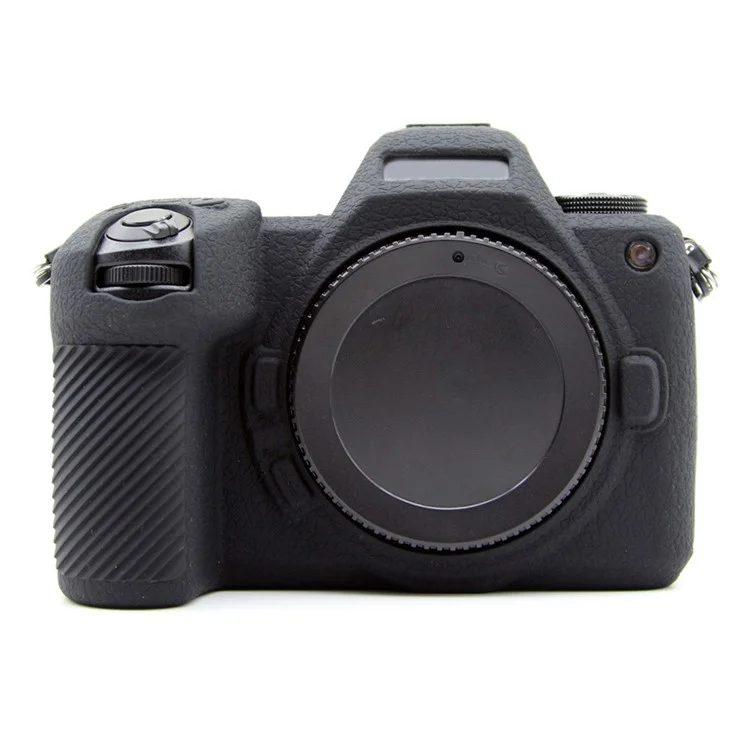 Custodia per fotocamera Nikon Z6 III, cover protettiva in silicone anti-graffio - Nero