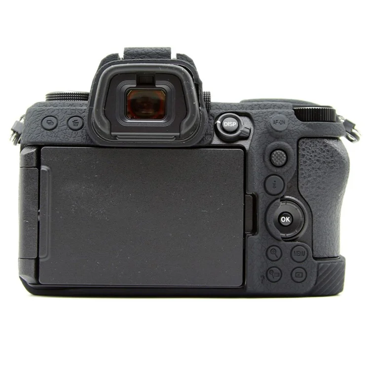 Custodia per fotocamera Nikon Z6 III, cover protettiva in silicone anti-graffio - Nero