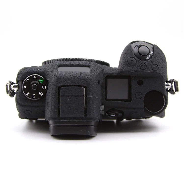 Custodia per fotocamera Nikon Z6 III, cover protettiva in silicone anti-graffio - Nero