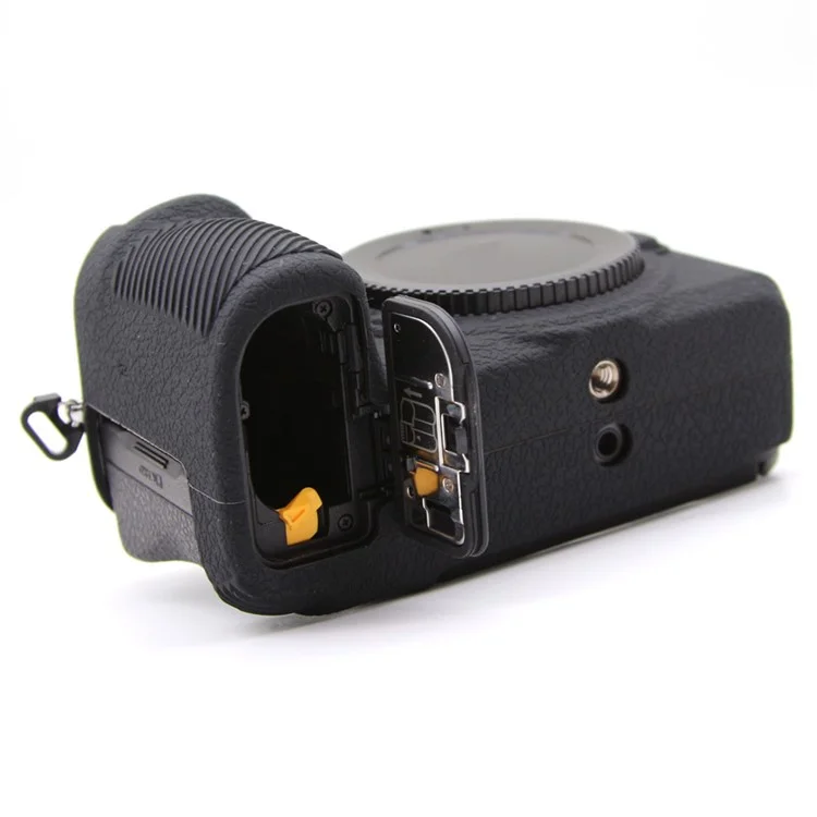 Custodia per fotocamera Nikon Z6 III, cover protettiva in silicone anti-graffio - Nero