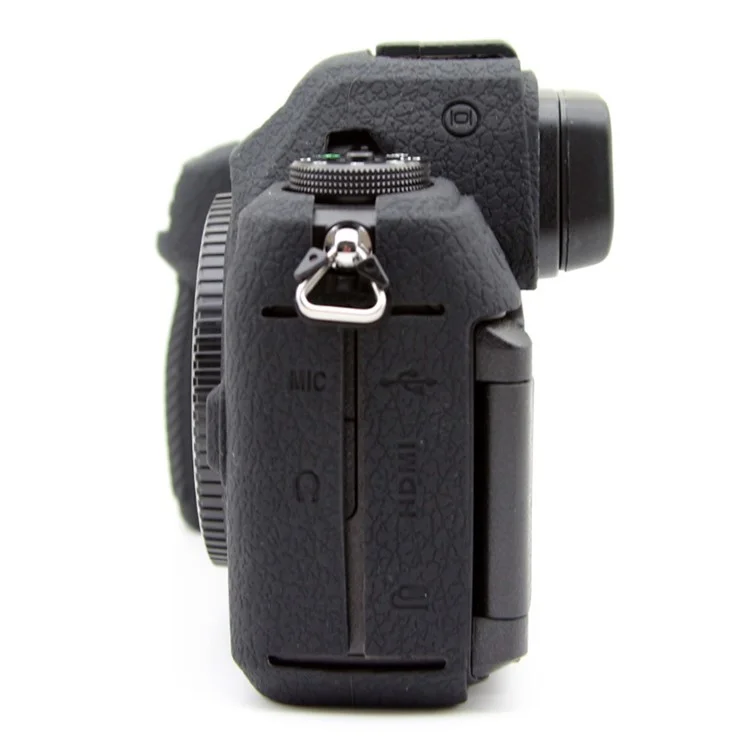 Custodia per fotocamera Nikon Z6 III, cover protettiva in silicone anti-graffio - Nero