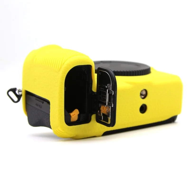 Funda para cámara Nikon Z6 III, protección de silicona antirayones - Amarillo