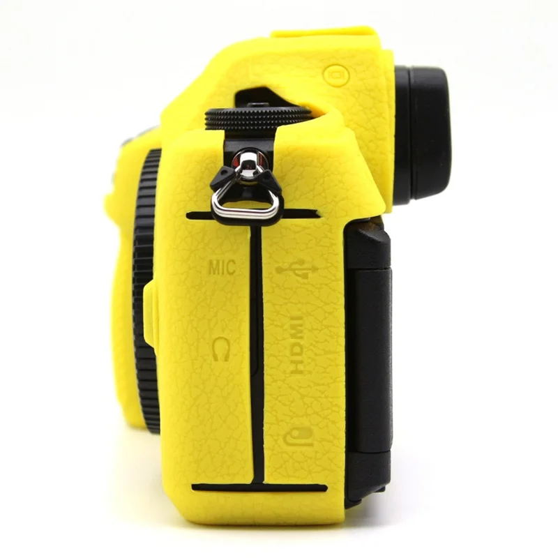 Funda para cámara Nikon Z6 III, protección de silicona antirayones - Amarillo