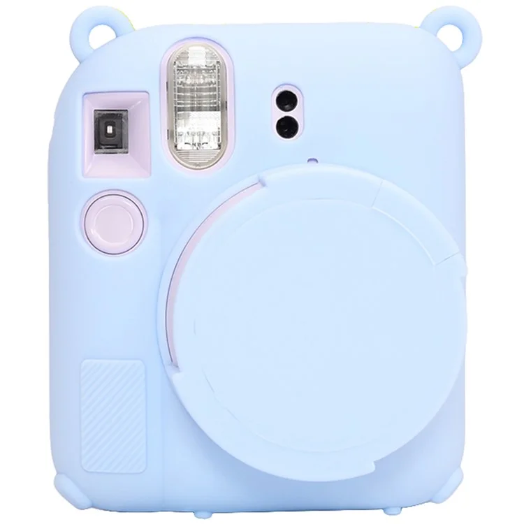 Custodia protettiva per Fujifilm Instax Mini 12, a prova di polvere in silicone - Blu