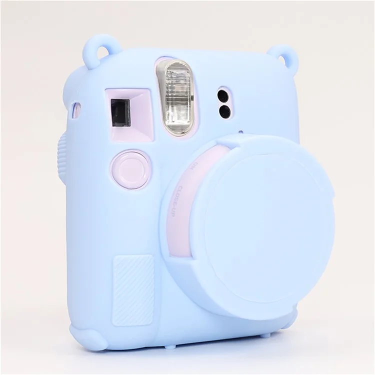 Custodia protettiva per Fujifilm Instax Mini 12, a prova di polvere in silicone - Blu