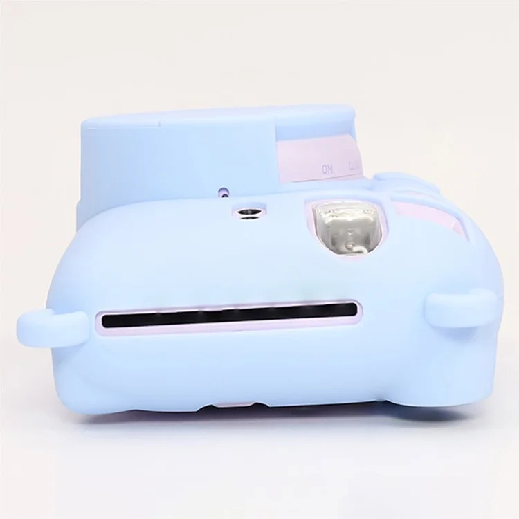 Custodia protettiva per Fujifilm Instax Mini 12, a prova di polvere in silicone - Blu