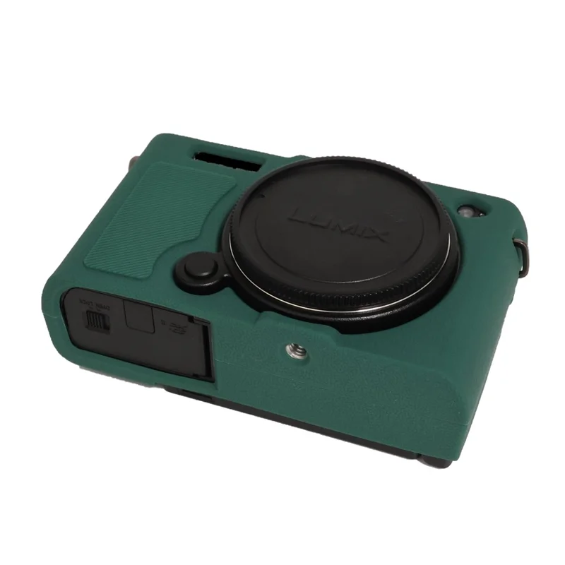 For Panasonic Lumix S9 Camera Case Silicone Protective Cover Anti-Slip Shock-Absorbent - Green