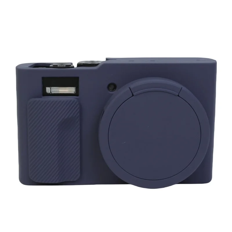 Silicone Case for Panasonic Lumix DMC-ZS99 / TZ99 Protective Cover Portable Shock Resistant Camera Sleeve - Dark Blue