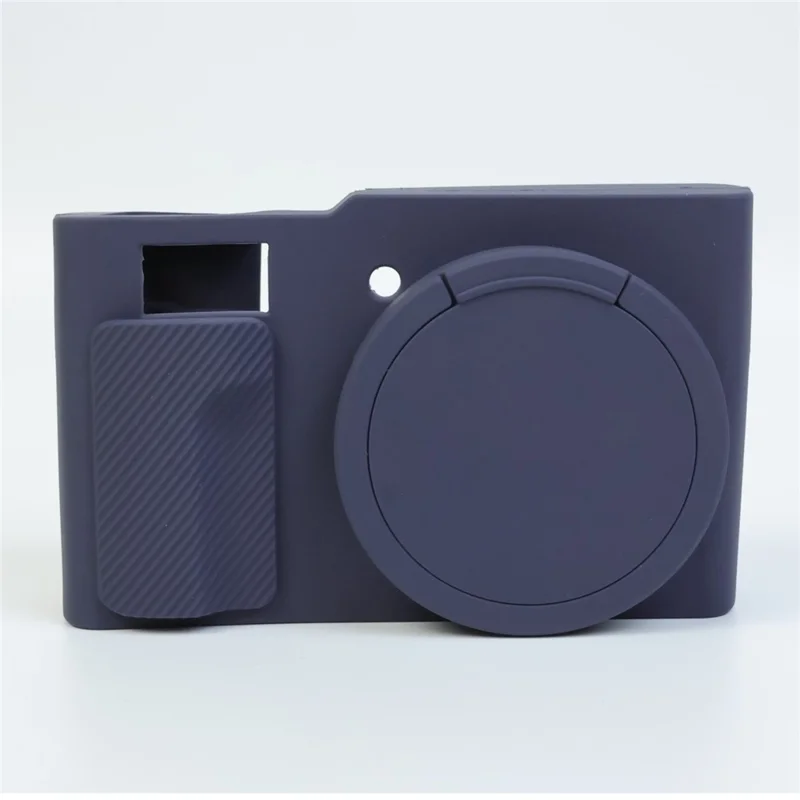 Silicone Case for Panasonic Lumix DMC-ZS99 / TZ99 Protective Cover Portable Shock Resistant Camera Sleeve - Dark Blue
