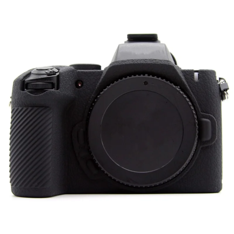 Защитный чехол для камеры Nikon Z 50 II - Черный силиконовый чехол с защитой от царапин