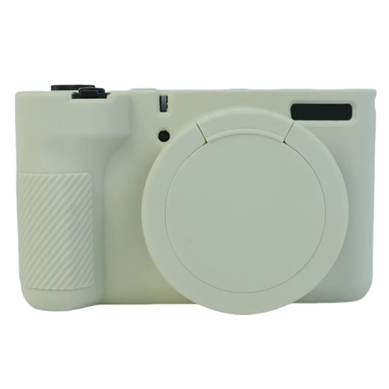 For Canon PowerShot V1 Protective Case Dust Proof Silicone Camera Cover - Beige