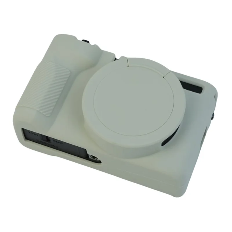 For Canon PowerShot V1 Protective Case Dust Proof Silicone Camera Cover - Beige