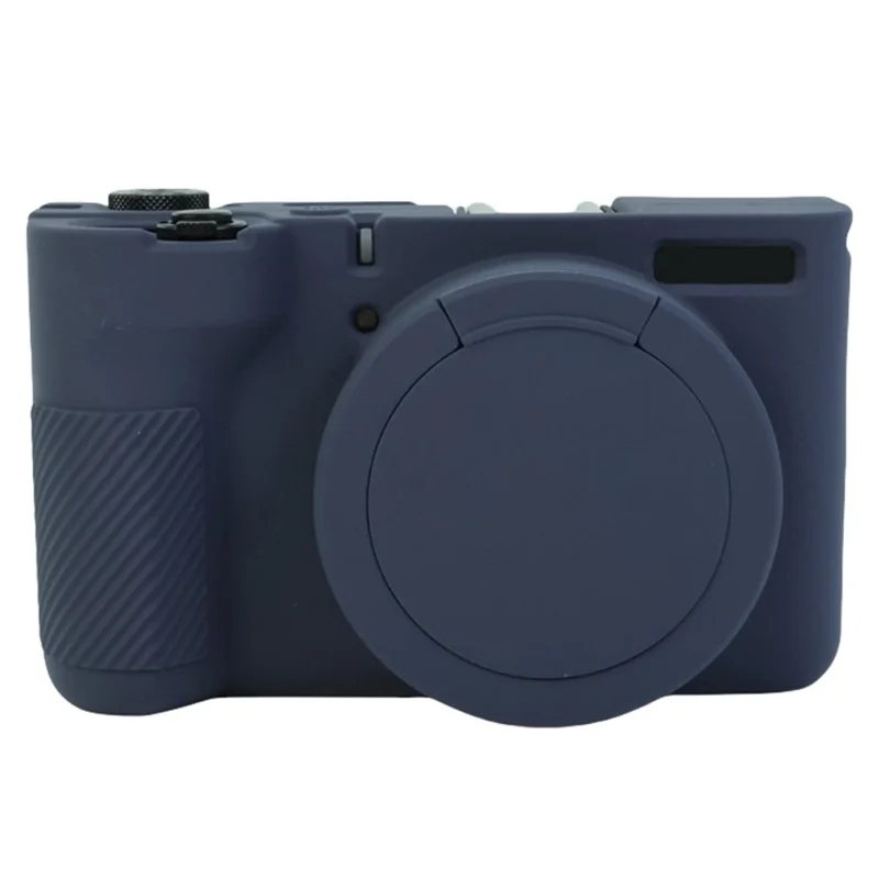 غطاء واقي من السيليكون مقاوم للغبار لهاتف كانون باور شوت V1 - أزرق داكن