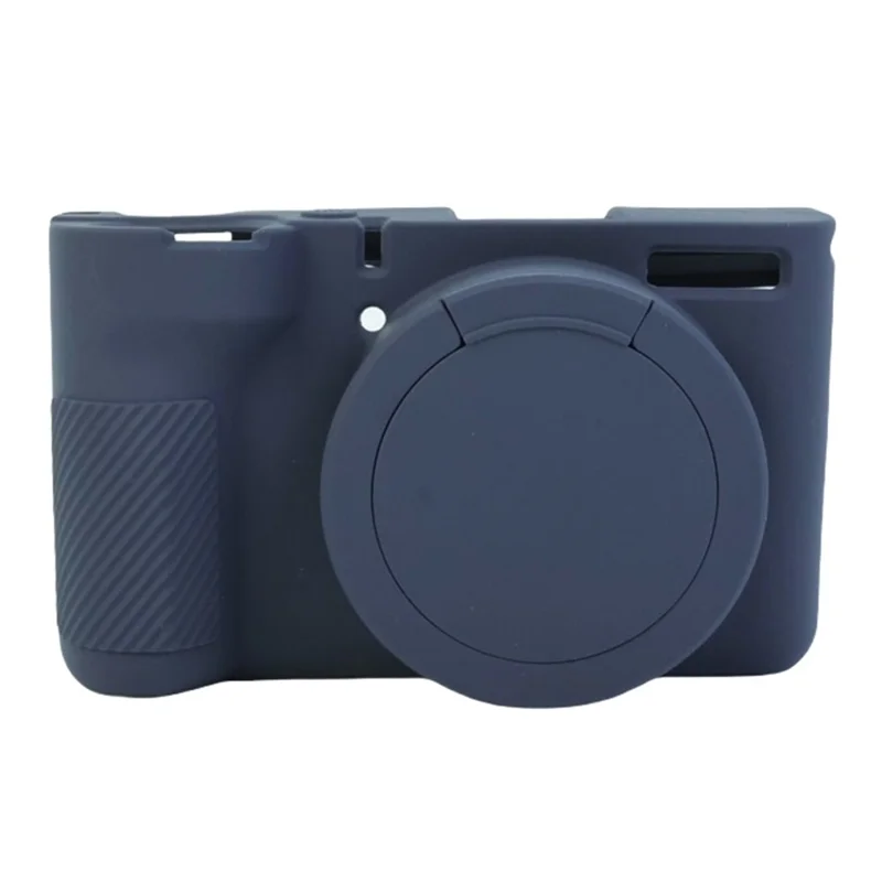 غطاء واقي من السيليكون مقاوم للغبار لهاتف كانون باور شوت V1 - أزرق داكن
