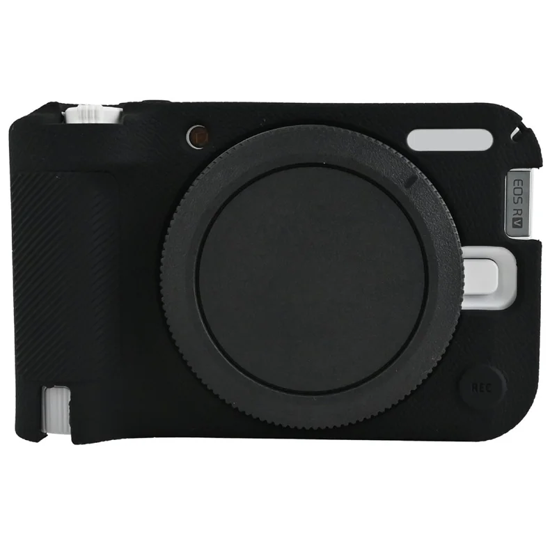 For Canon EOS R50 V Camera Portable Silicone Case Shock Resistant Anti Scratch Protective Cover - Black