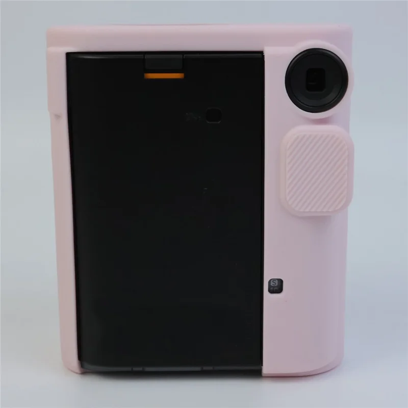 For Fujifilm Instax Mini 41 Camera Sleeve Shockproof Silicone Case Anti Scratch Protective Cover - Pink