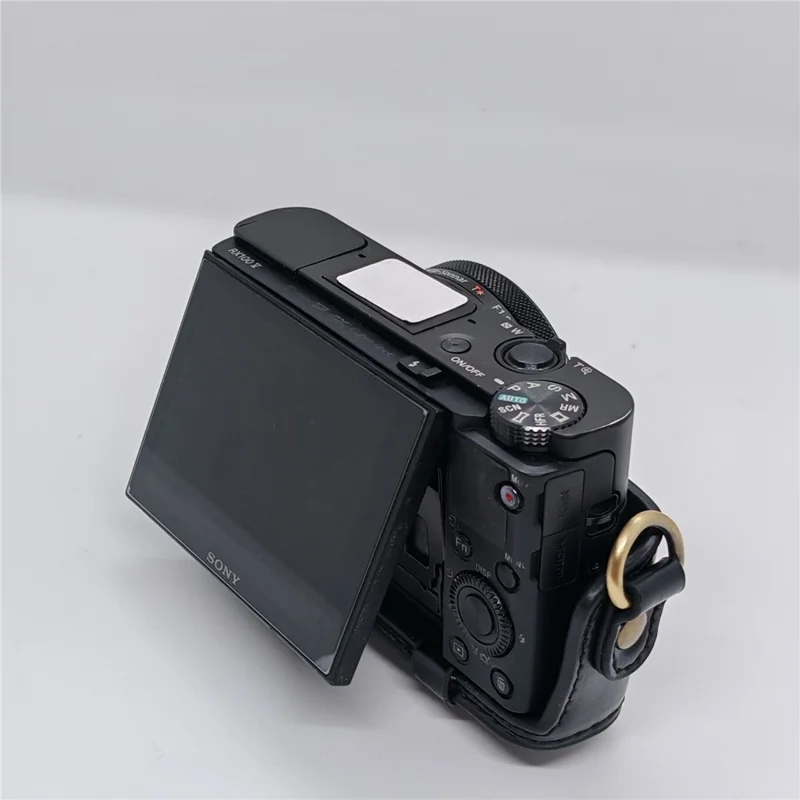 For Sony RX100  /  RX100M2  /  RX100M3  /  RX100M4  /  RX100M5  /  RX100M6 Camera Case Detachable Soft Interior Lining Protective Cover - Black