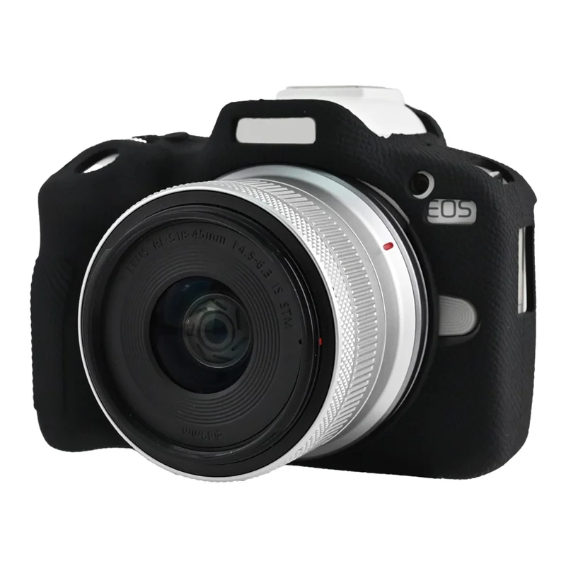 Funda de Manga para Cámara Canon EOS R50 - Funda Antigolpes de Silicona Antiarañazos de Color Negro