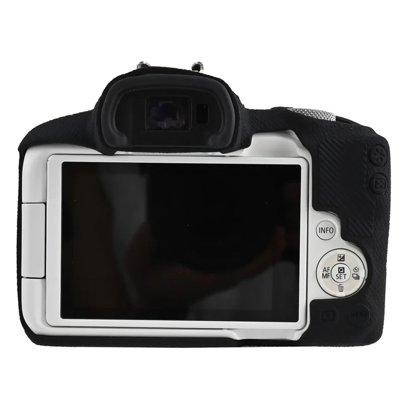 Funda de Manga para Cámara Canon EOS R50 - Funda Antigolpes de Silicona Antiarañazos de Color Negro