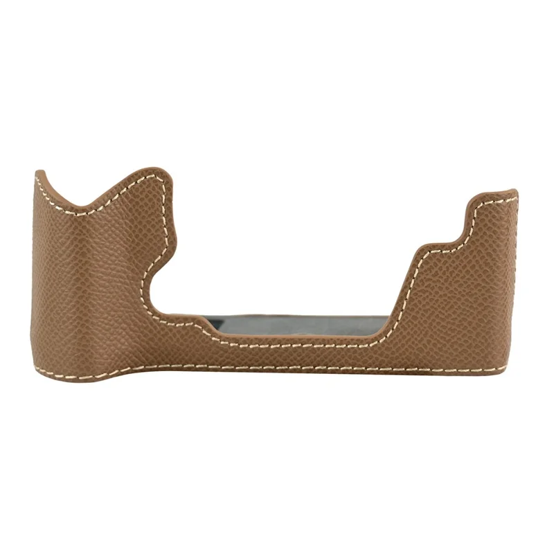 For Olympus OM-5 Mark II Kameraetui i PU-læder - Khaki