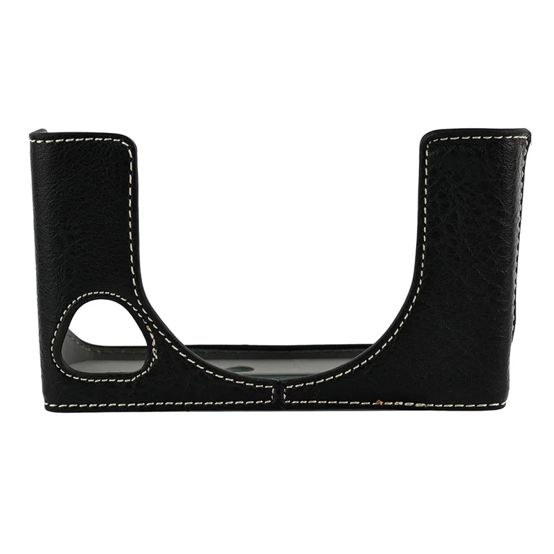 Для Leica SOFORT 2 PU кожаная нижняя крышка ударопрочный чехол для камеры с доступом к батарее - черный