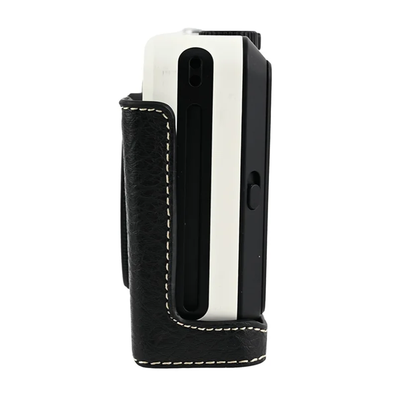 Для Leica SOFORT 2 PU кожаная нижняя крышка ударопрочный чехол для камеры с доступом к батарее - черный