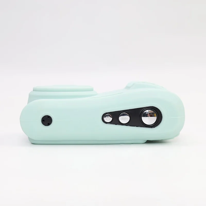 Capa de Silicone para Câmara Digital KODAK PIXPRO FZ45, Capa Protetora à Prova de Choques e à Prova de Poeira - Verde Mentol