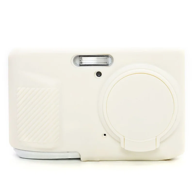 For KODAK PIXPRO FZ45 Digital Camera Silicone Case Shockproof Dustproof Protective Cover - Matte White
